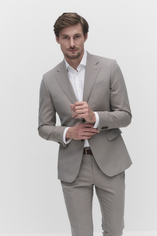 Luciano blazer GREIGE MEL